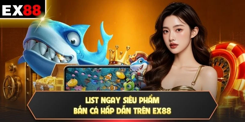 List ngay siêu phẩm bắn cá hấp dẫn trên EX88